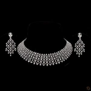 Luxury Radiance Diamond Necklace Set